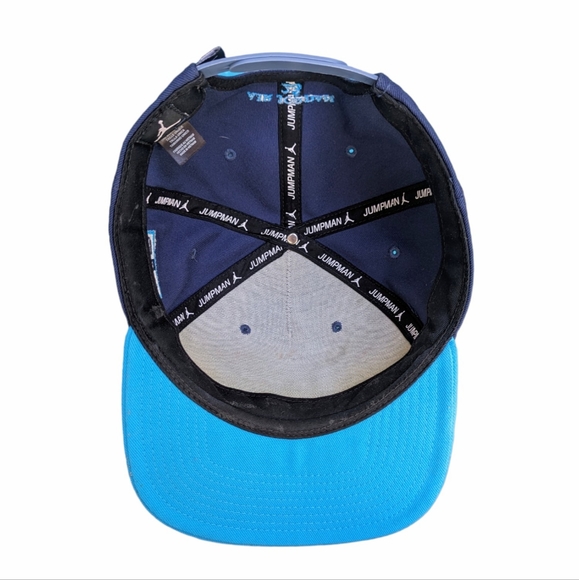 Air Jordan Jumpman Collection Rare Vintage LA Lakers Snap Back Hat Los Angeles - Picture 14 of 16